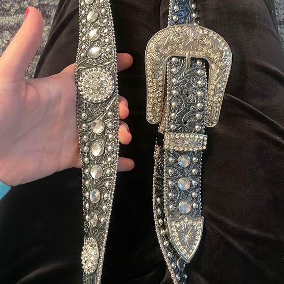 Gorgeous western bling cowgirl belt - Picture 2 of 7